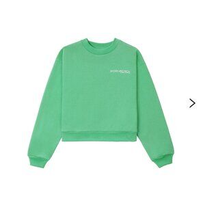 Sporty & Rich Kelly logo-print jumper